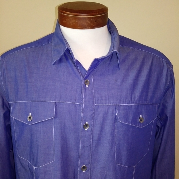 Kenneth Cole Reaction Long Sleeve Button Down - Picture 1 of 6